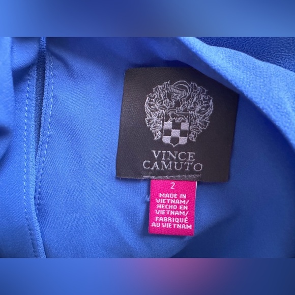 Vince‎ Camuto Blue Cocktail Dress Size 2 - Picture 3 of 3